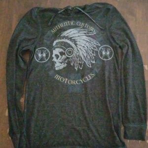 Helix Hooded Light Sweatshirt